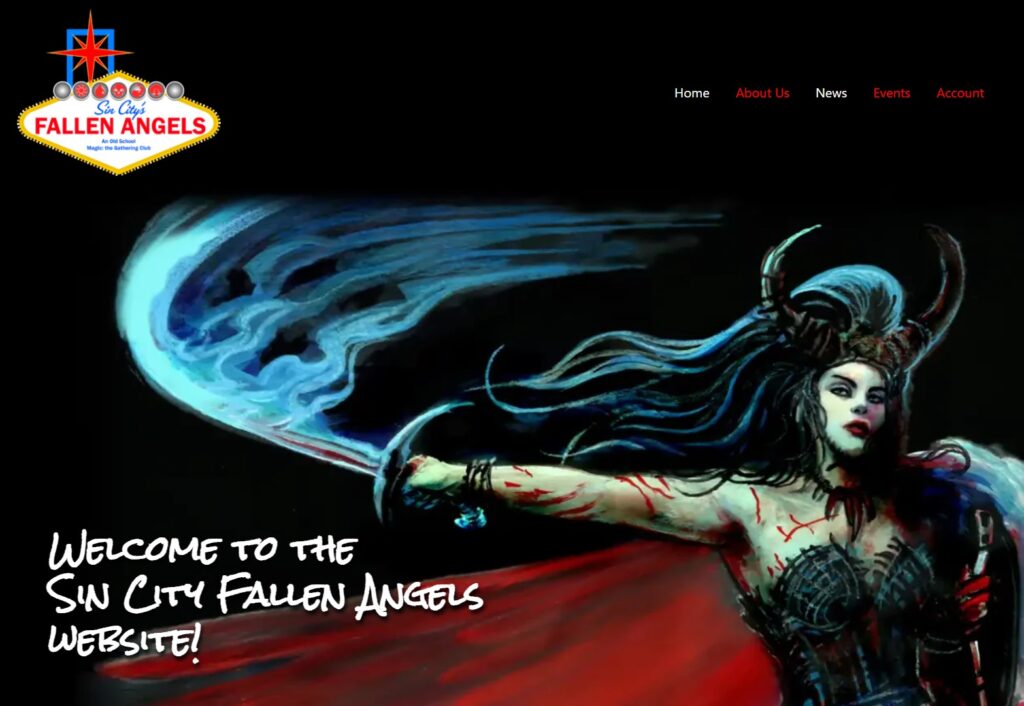 Sin City’s Fallen Angels website is now live!